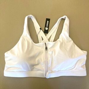 Cordaw Sports Bra NWT SIZE 4XL white